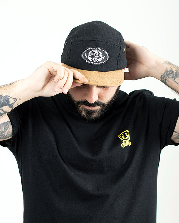 Serpent Crest 5-Panel Cap