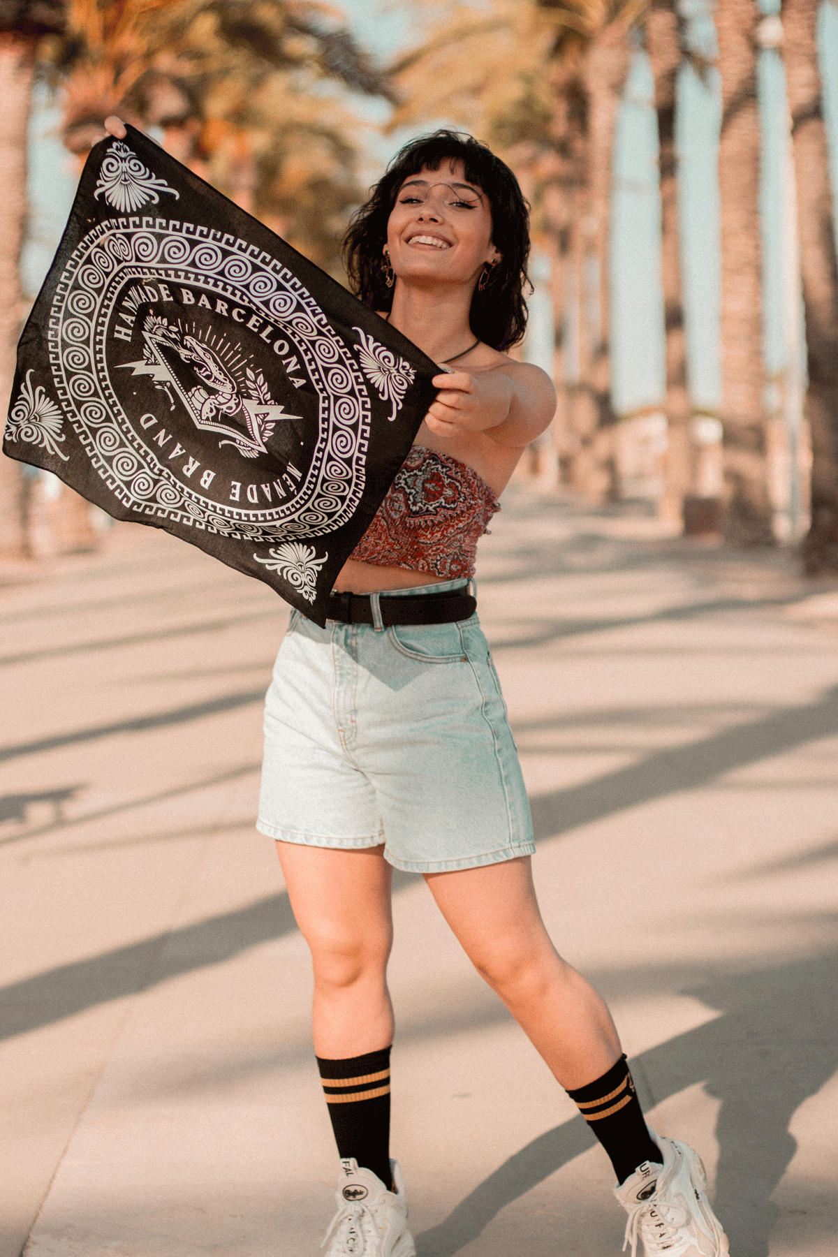 Greek Snake Bandana